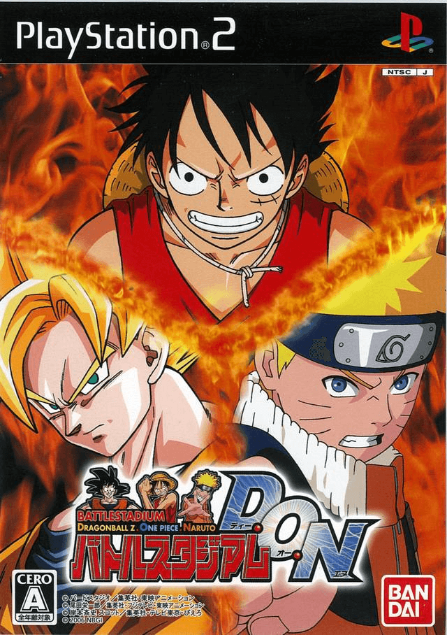 Battlestadium D.O.N box art for Playstation 2